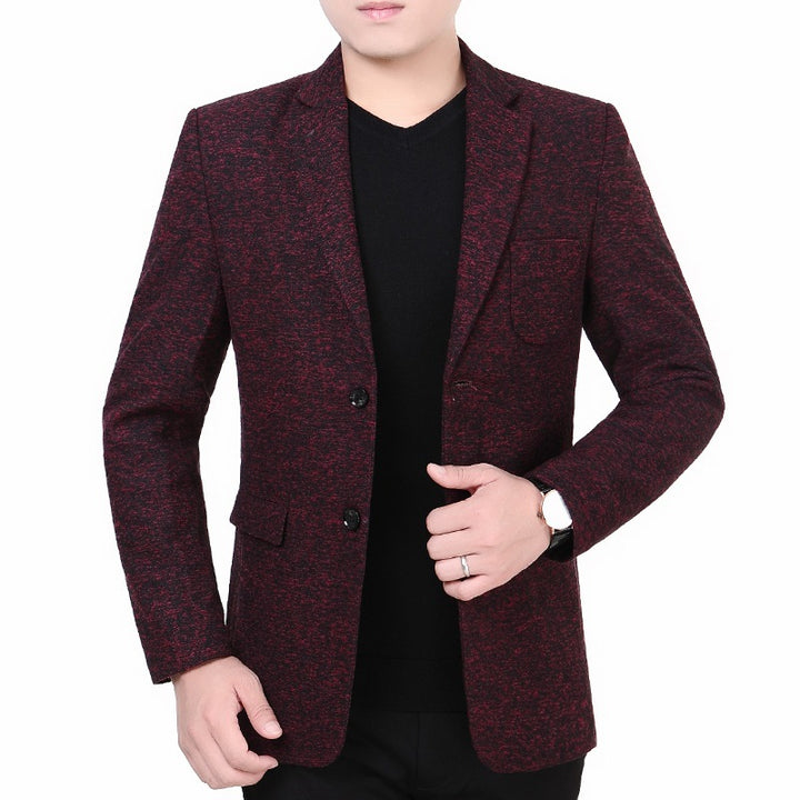 Men's Slim Fit Blazer made of Jacquard fabric Lisslune