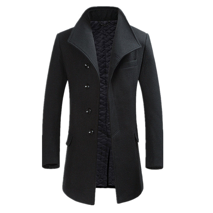 Men's Elegant Double-Breasted Coat Lisslune