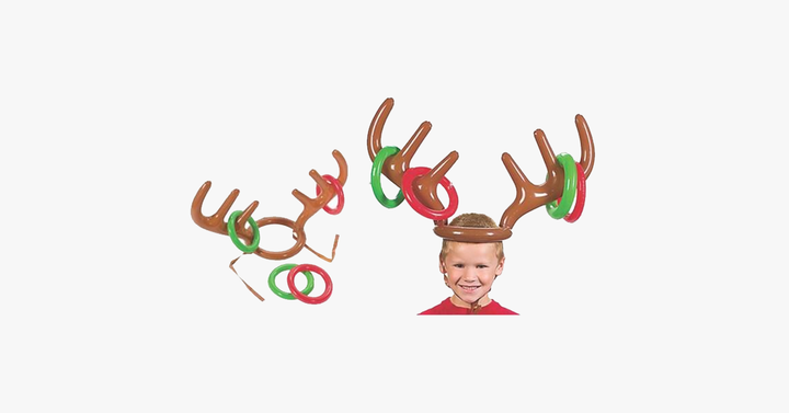 Lisslune | Inflatable Reindeer Party Game