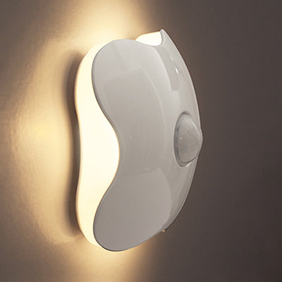Skørter | White Modern Square Wall Lamp Metal Wall Lamp for Children's Room