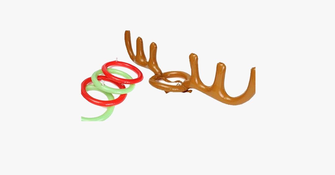 Lisslune | Inflatable Reindeer Party Game