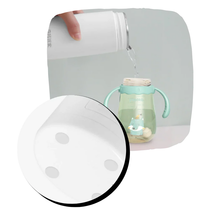Lisslune | Portable Water Boiler 400ml – Compact Travel Kettle with Intelligent Temperature Control & Double Insulation