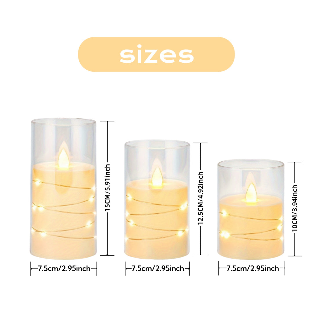 Lisslune | SoftFlame - LED Candle Set with Remote Control