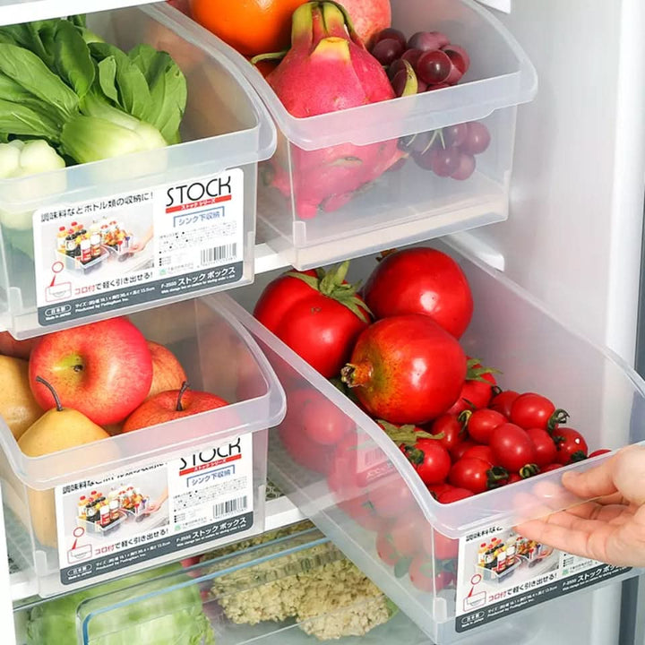 Lisslune | ClearStack Stackable Refrigerator Storage Bins