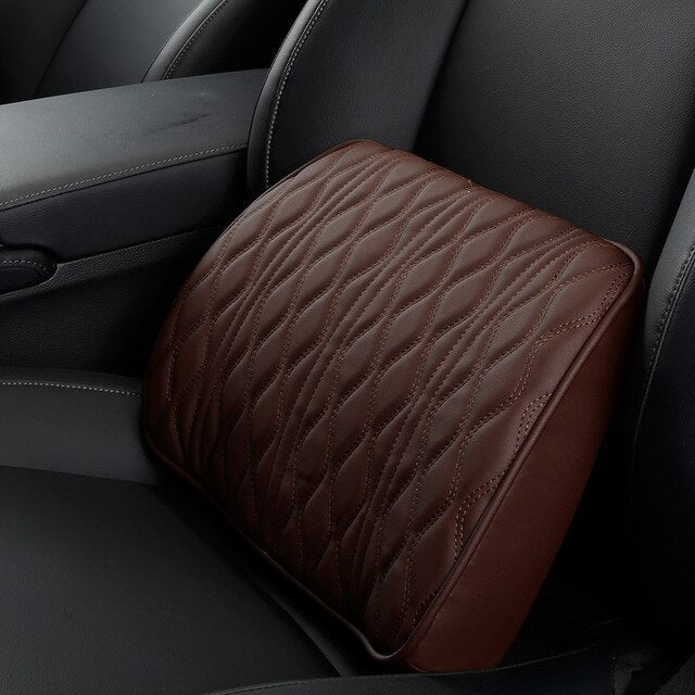Lisslune | Travel Pillow Set Leather with Memory Function