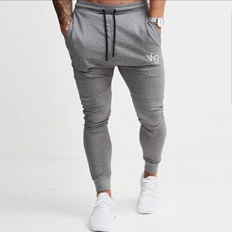 Men's sporty jogging pants with elastic waistband and stylish design Lisslune