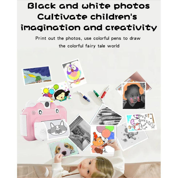 Lisslune | Instant Print Camera Bundle 1080 Camera with Thermal Print