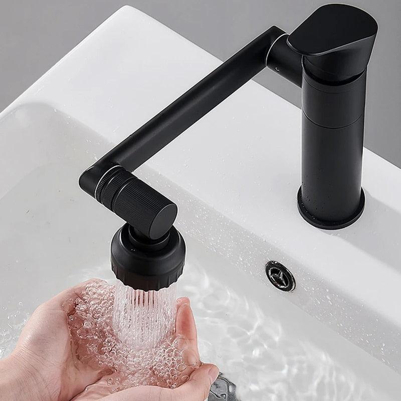 Lisslune | FlexFlow - 360° Swivel Kitchen Faucet with Pull-out Spray