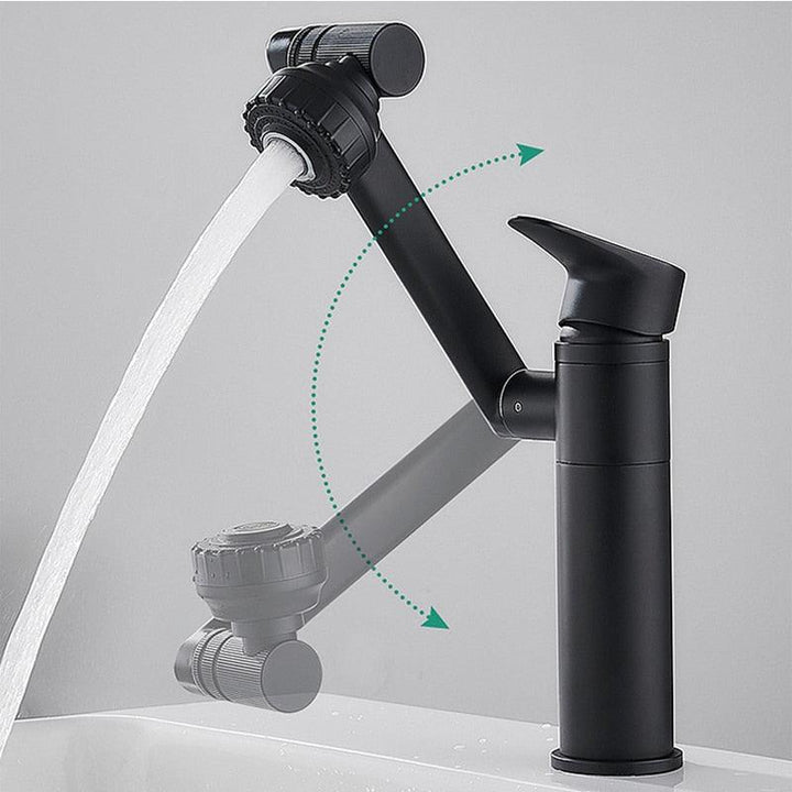 Lisslune | FlexFlow - 360° Swivel Kitchen Faucet with Pull-out Spray