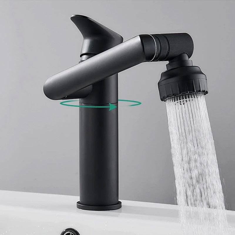 Lisslune | FlexFlow - 360° Swivel Kitchen Faucet with Pull-out Spray