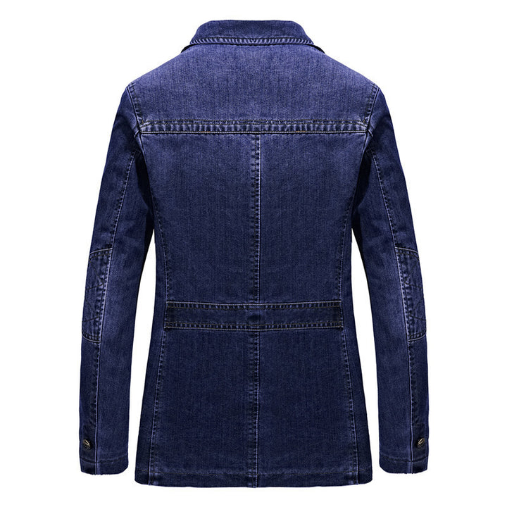 Men's Denim Blazer Lisslune