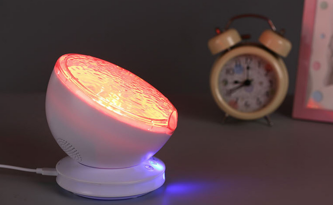 Lisslune | BlissWave | Ocean Wave Projector | Relaxing Light Spectacle | Automatic Shutdown