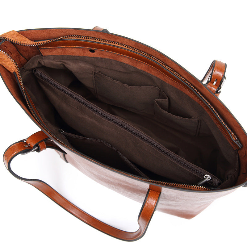 Lisslune | Stylish leather handbag with handcrafted details