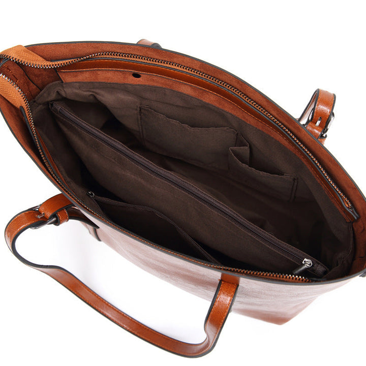 Lisslune | Stylish leather handbag with handcrafted details