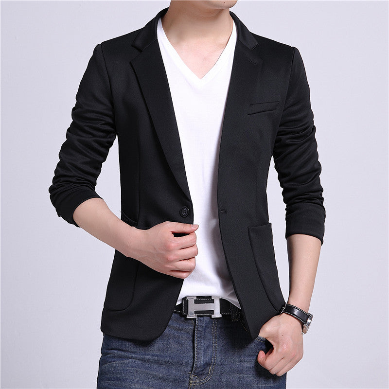 Men's Slim-Fit Blazer Jacket with Elegant Fit and Fine Fabric Lisslune