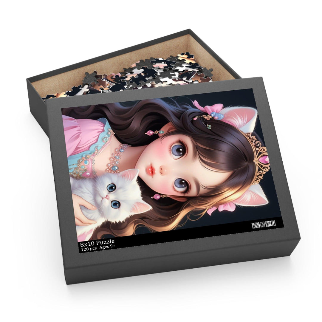 Lisslune | Opulent Feline Puzzle Set - Handmade Elegance for Discerning Puzzle Enthusiasts