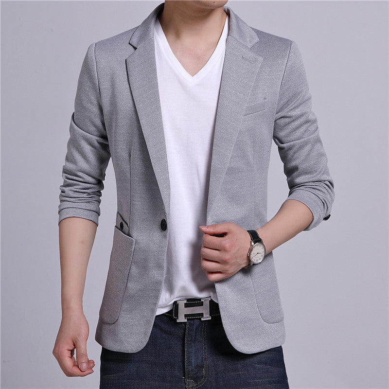 Men's Slim-Fit Blazer Jacket with Elegant Fit and Fine Fabric Lisslune