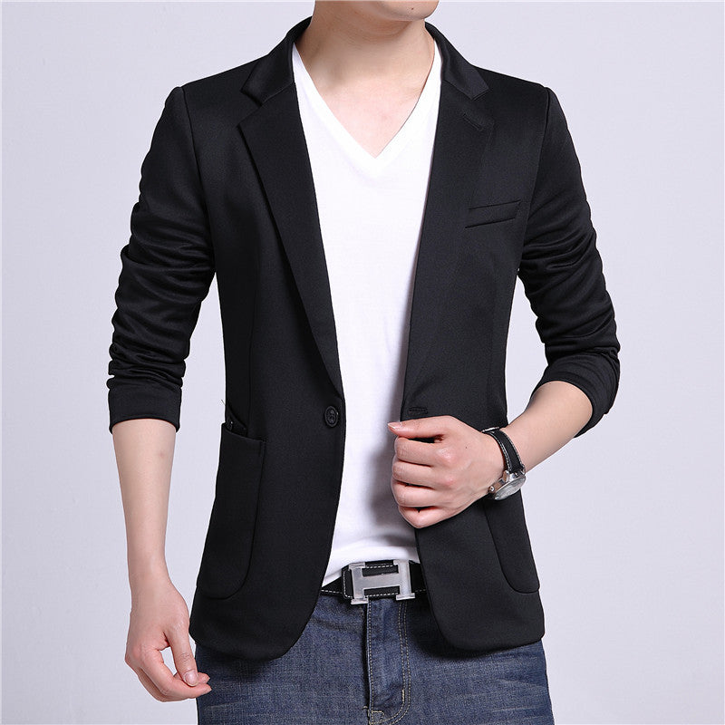 Men's Slim-Fit Blazer Jacket with Elegant Fit and Fine Fabric Lisslune