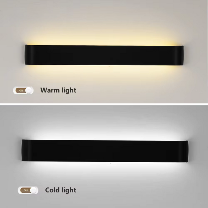 Lisslune | Nordic LED Wall Light - Modern Brushed Aluminum Indoor Wall Light