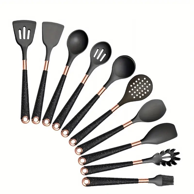 Lisslune | Elegant Silicone Cooking Utensils Set