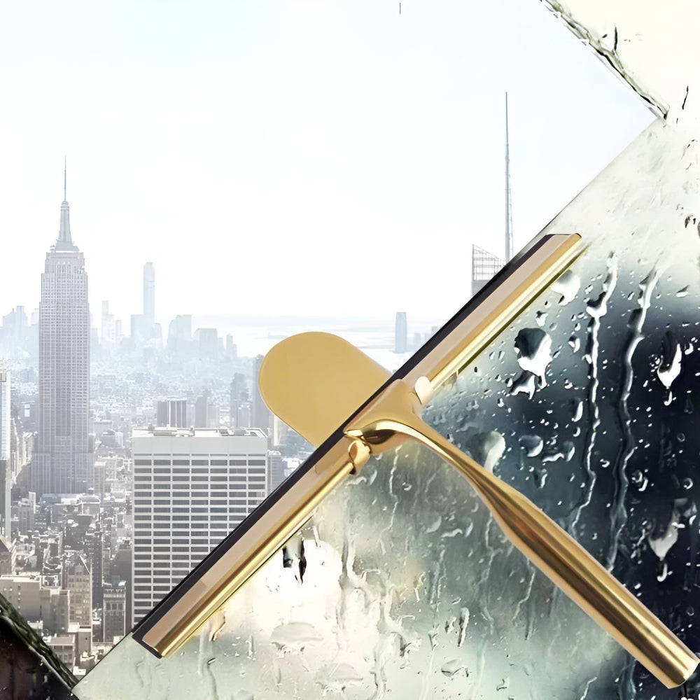Lisslune | Golden Stainless Steel Multi-Purpose Squeegee