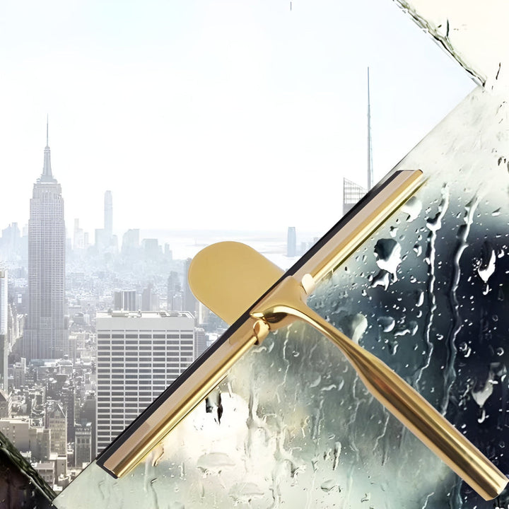 Lisslune | Golden Stainless Steel Multi-Purpose Squeegee