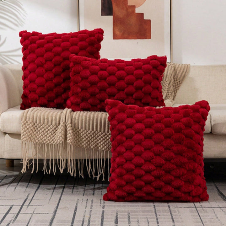 Lisslune | VelvetSoft Cushion Cover – UltraSoft Plush Cover for Sofa or Bed