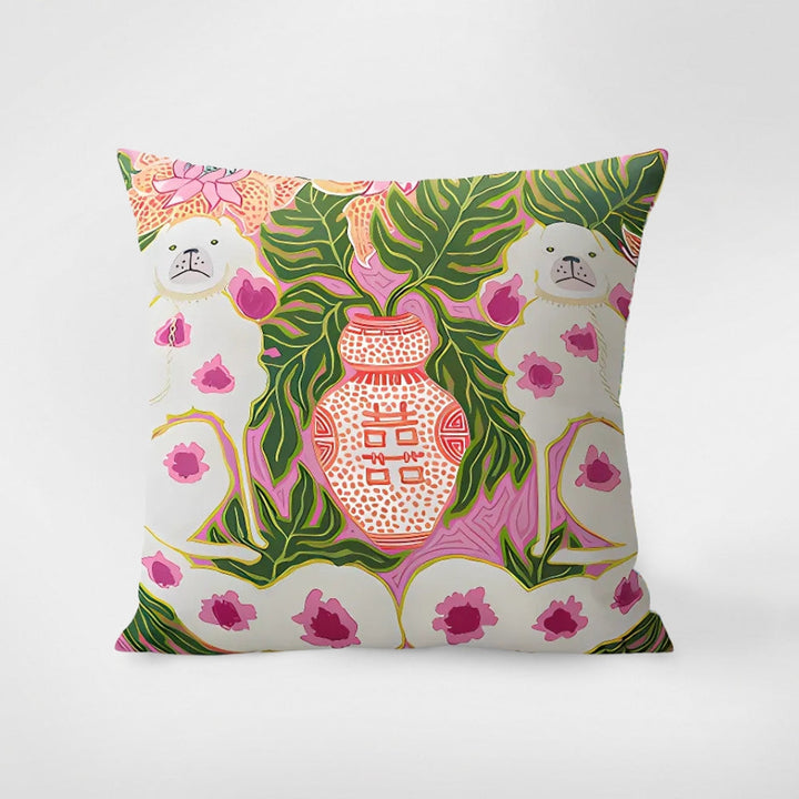 Lisslune | Zebra Tapestry Tassel Cushion Cover