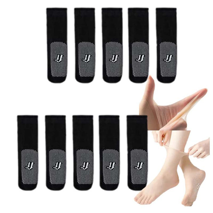 Lisslune | Spring Summer Invisible Non-Slip Crystal Silk Socks