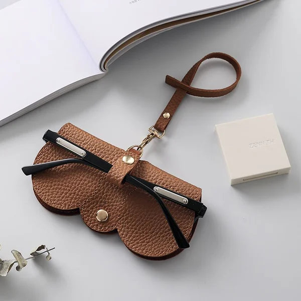 Lisslune | Soft Leather Sunglasses Case
