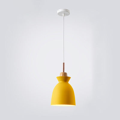 Lisslune | AuroraLite Nordic Pendant Light | Metal Design | 1-Light | Modern Color Options