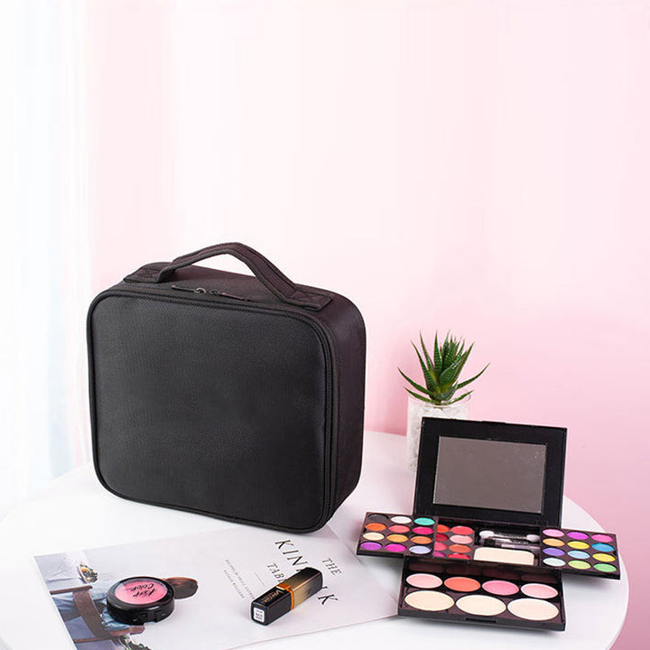 Lisslune | Makeup Cosmetic Storage Bag with Adjustable Compartment