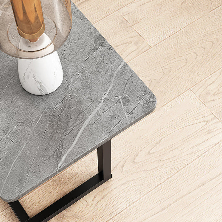 Lisslune | ModernoCurve C-Side Table | MDF Tabletop | Modern Design | Space-saving | Perfect for Living Room & Bedroom