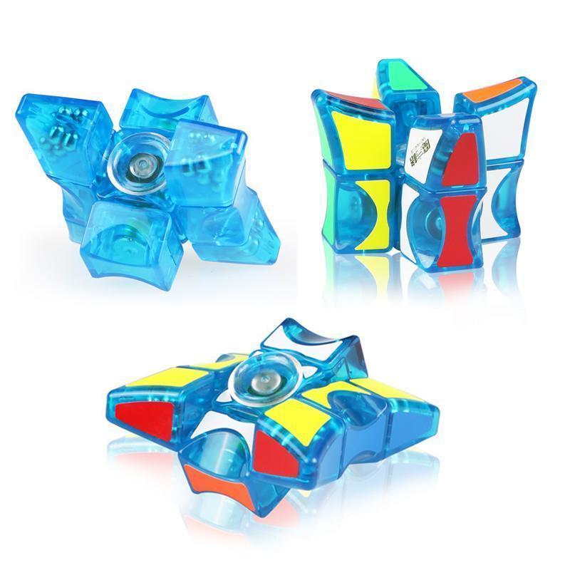 Lisslune | 2-in-1 Finger Magic Cube & Fidget Spinner