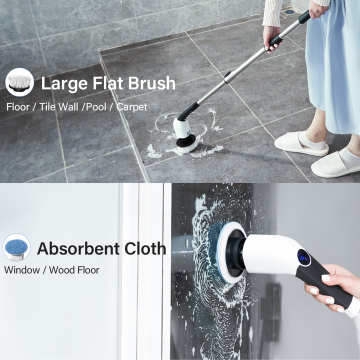 Lisslune | Electric Spin Scrubber – Effortless Cleaning in Half the Time