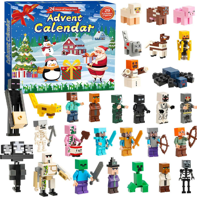 Lisslune | Christmas Advent Calendar 2024 with 29 Figures