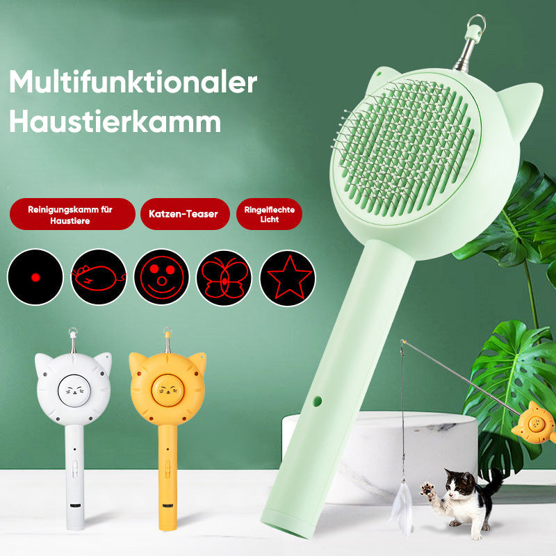 Lisslune | Retractable cat comb for pets