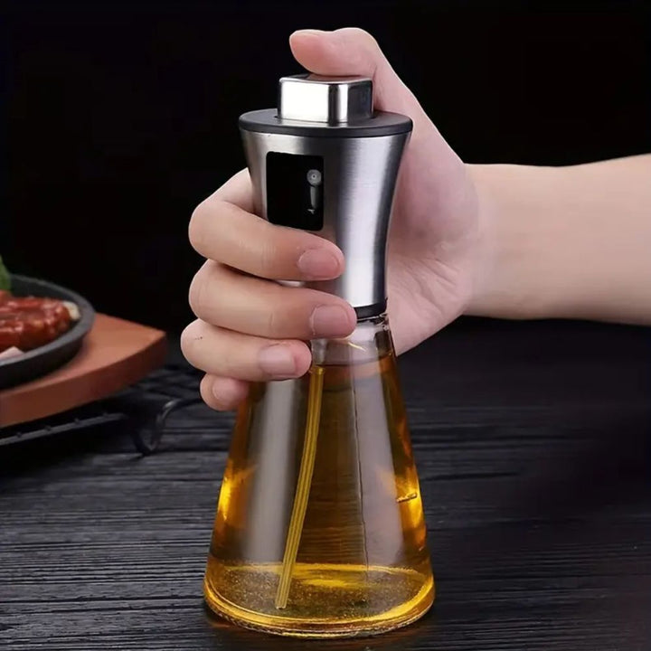 Lisslune | Stainless Crystal Oil Spray Bottle