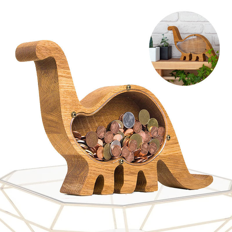 Lisslune | Wooden Animal Savings Bank