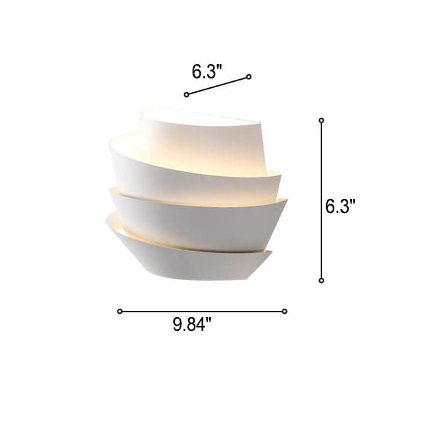 Lisslune | NordGlow Dual Light Wall Sconce – Scandinavian Style Iron Wall Lamp for Modern Interiors