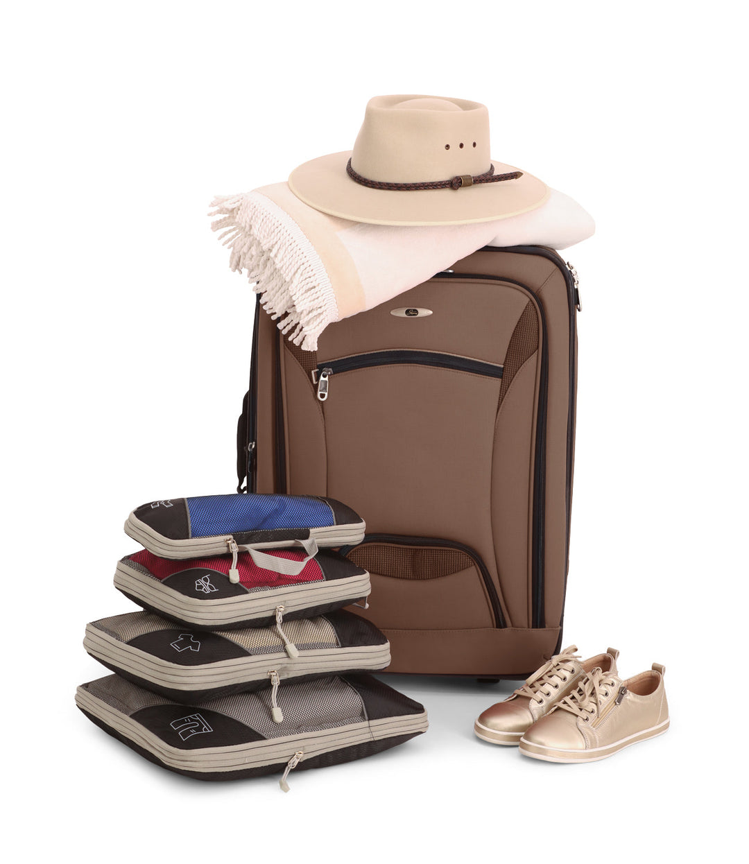 Lisslune | PackMate Compression Travel Set – Space-Saving Travel Cubes for Organized Packing