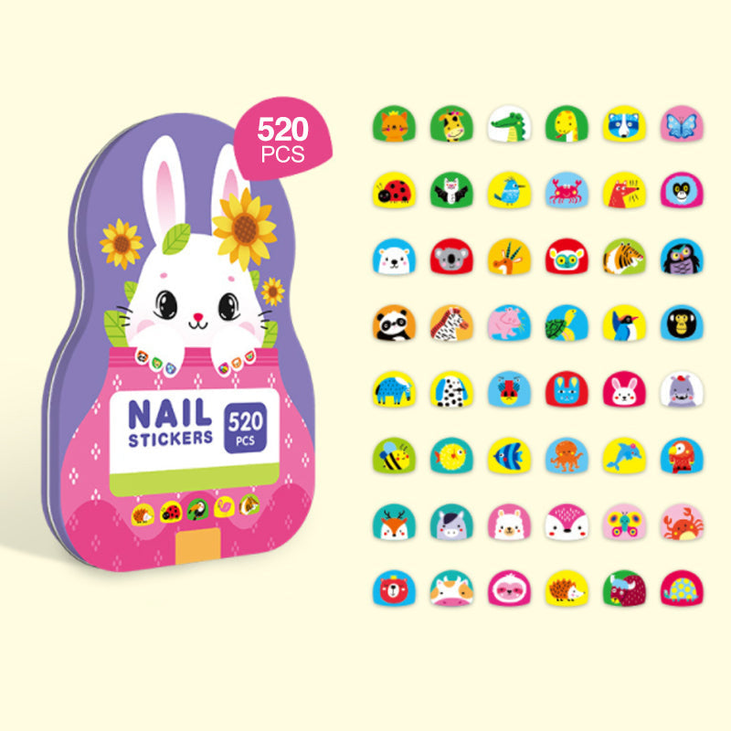 Lisslune | Kids Nail Sticker (520 pieces)