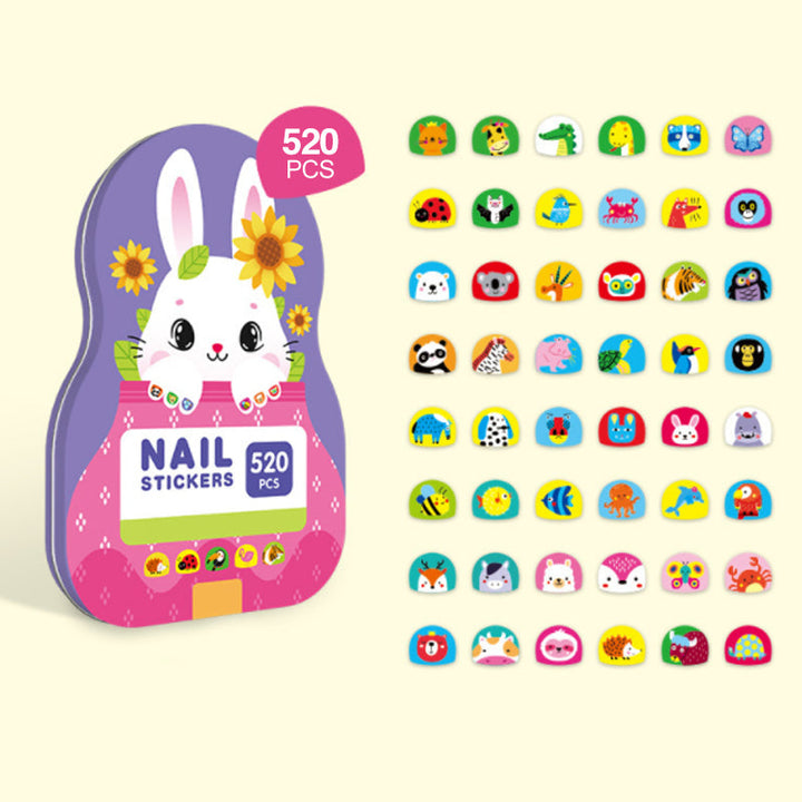 Lisslune | Kids Nail Sticker (520 pieces)