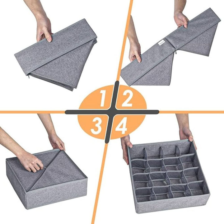 Lisslune | DrawerMate - Folding Underwear and Sock Organizer
