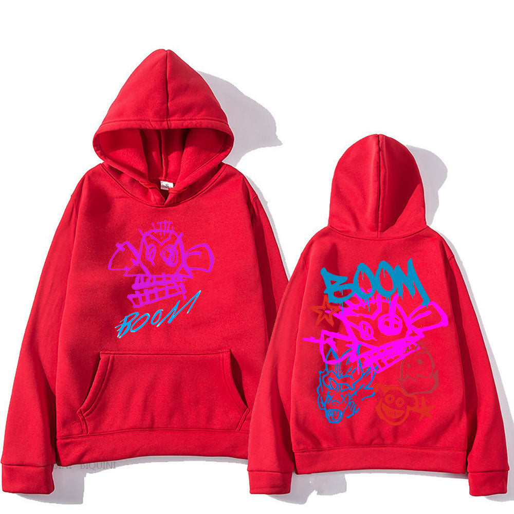 Lisslune | Arcane Jinx Cartoon Long Sleeve Hoodie