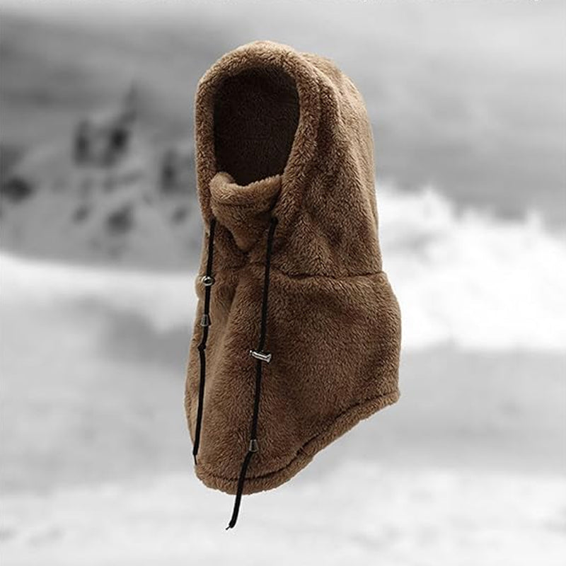 Lisslune | Ski mask with Sherpa hood