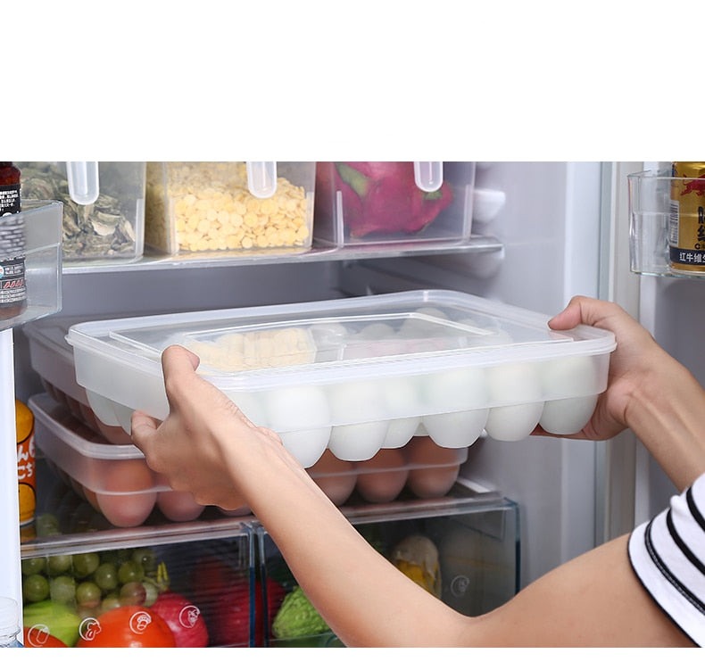 Lisslune | Japanese-Style Plastic Duck Egg Storage Box