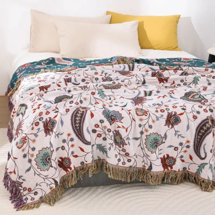 Lisslune | Liora Vintage Reversible Soft Blanket
