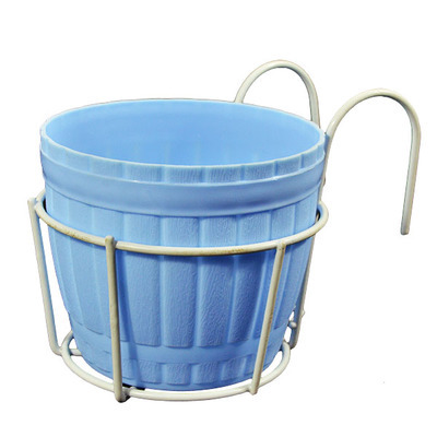 Lisslune | Practical plant pot holder with stable metal frame for balcony and terrace
