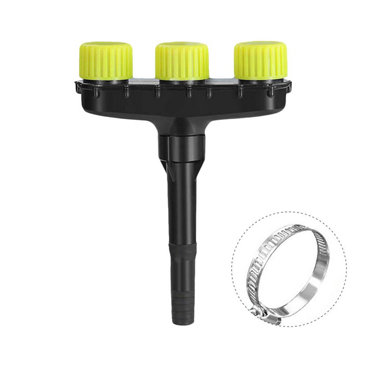Lisslune | Multifunctional garden spray nozzle with 3 and 5 hole settings - for watering and garden care